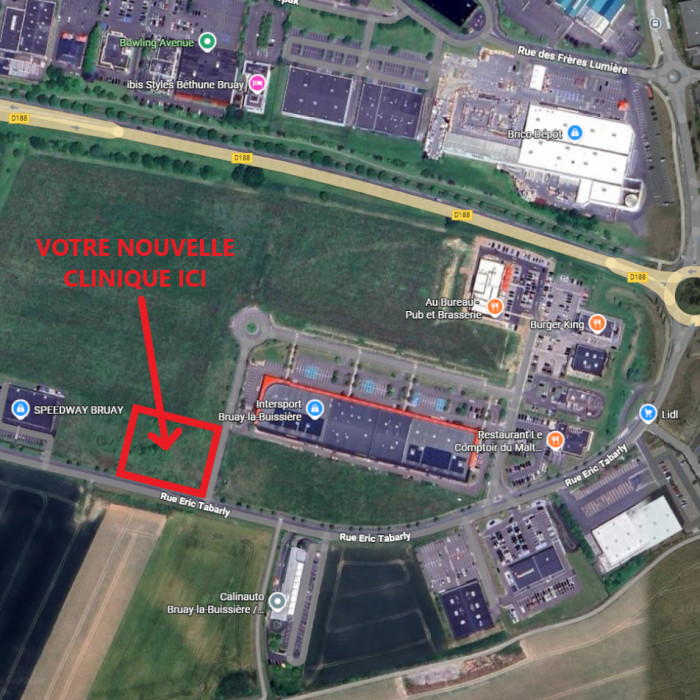 Notre nouvelle localisation. Ouverture le 8 juin 2026 à 14h00 !