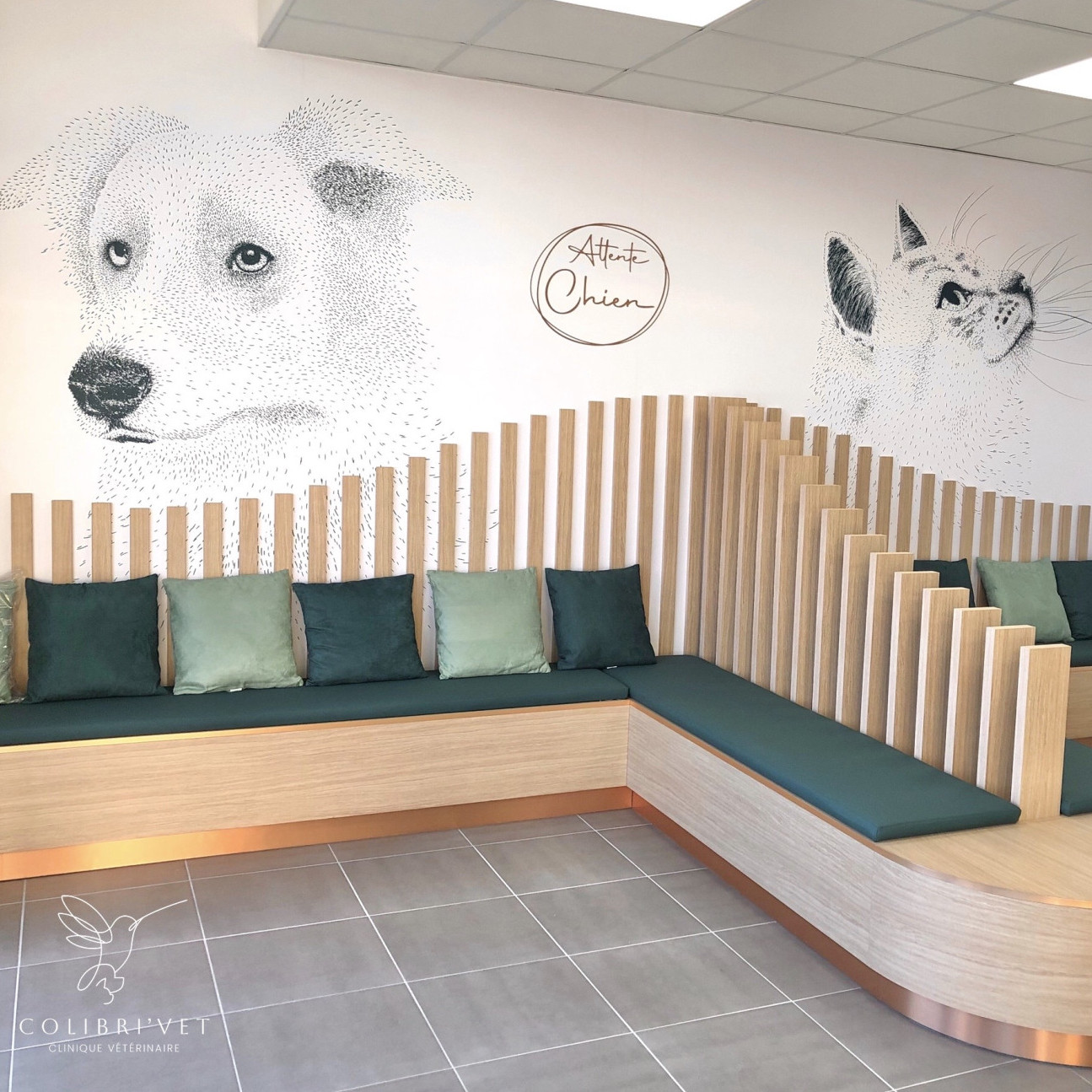 Un espace dédié à vos animaux de compagnie