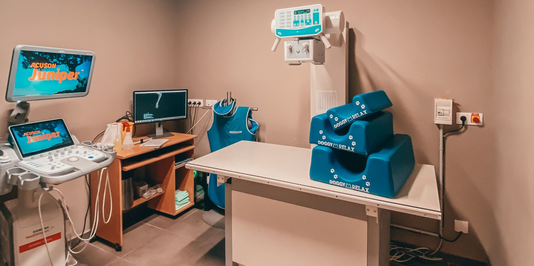 Salle d'imagerie médicale (radiographie numérique, échographie)